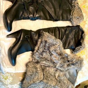 Women’s leather boots